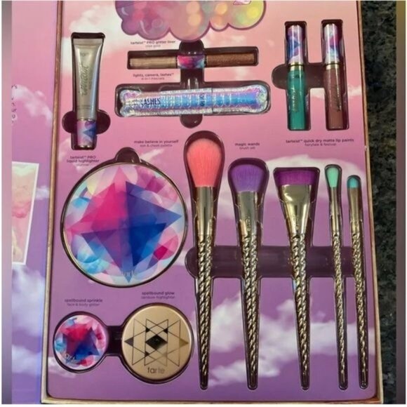 RARE NIB LIMITED EDITION TARTE MAKE BELIEVE IN YOURSELF MAKEUP COLLECTION - Picture 10 of 16
